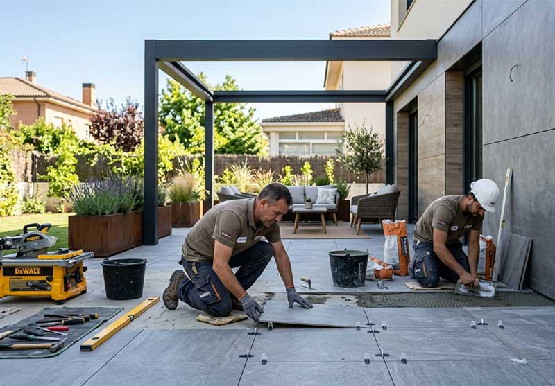Obras y reformas de exteriores en Madrid